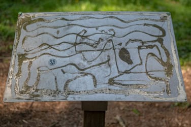 Image of a map of trails.